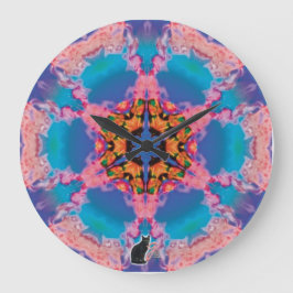 Relógio Grande Stemma Kaleidoscope