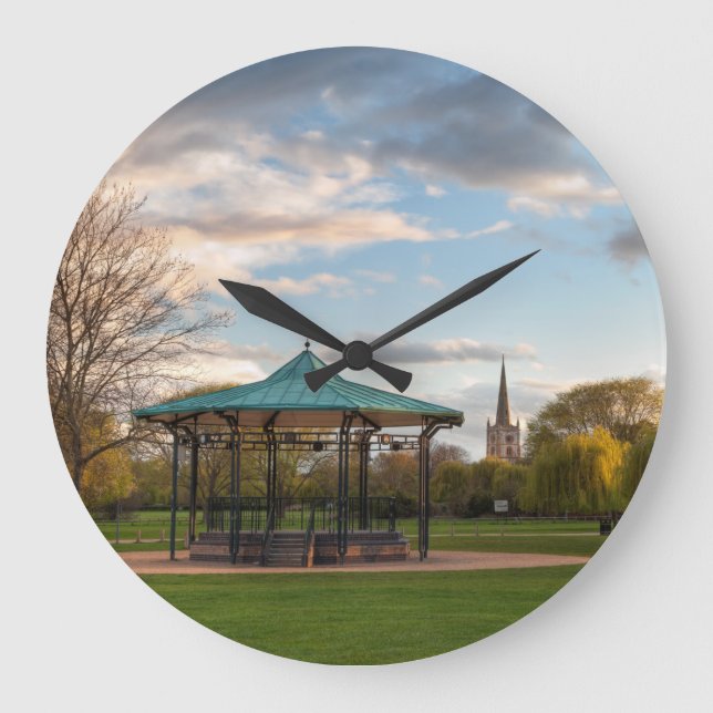 Relógio Grande Stratford sobre Avon Large Clock (Frente)