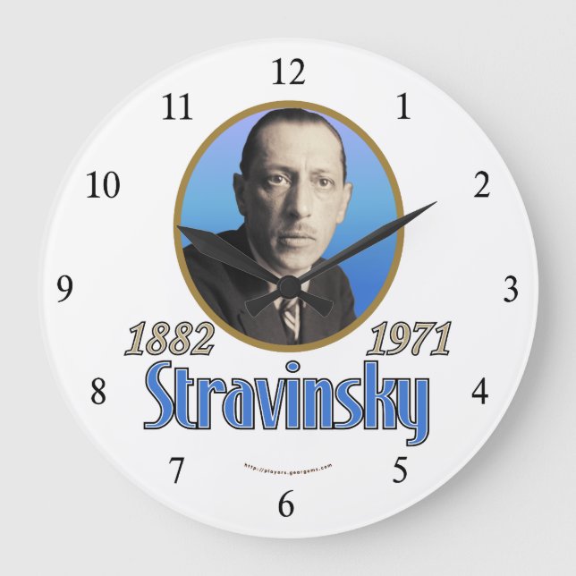 Relógio Grande Stravinsky (Frente)