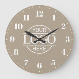 Relógio Grande Stylish Branded Company Business Logo Promotional