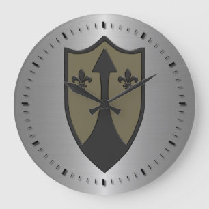 Relógio Grande Subjugada 72.ª Brigada de Ordenação Patch COMZEUR/