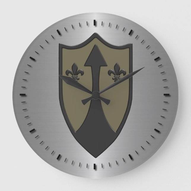 Relógio Grande Subjugada 72.ª Brigada de Ordenação Patch COMZEUR/ (Frente)