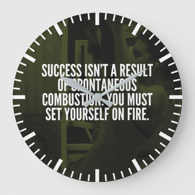 Relógio Grande Sucesso - Workout Inspiration (Frente)