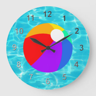Relógio Grande Summer Beach Ball