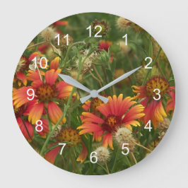 Relógio Grande Summertime Floral