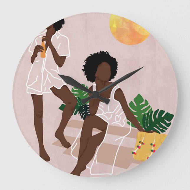 Relógio Grande Sunlit Queens (Frente)