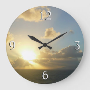 Relógio Grande Sunrise sobre San Juan II Porto Rico