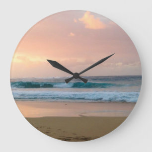 Relógio Grande Sunset Beach e oceano