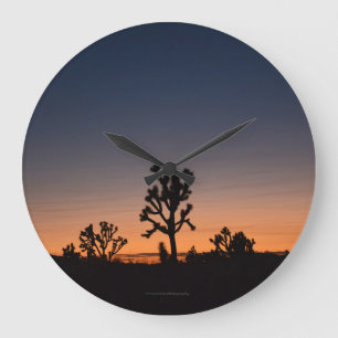 Relógio Grande Sunset Joshua Trees