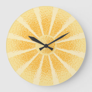Relógio Grande Sunshine Wall Clock