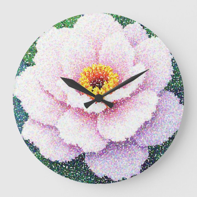 Relógio Grande Sussuro Rosa (Frente)