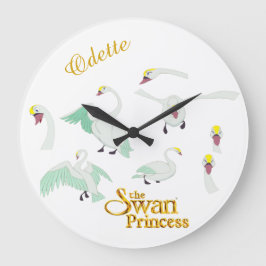Relógio Grande Swan Princess Odette Wall Clock