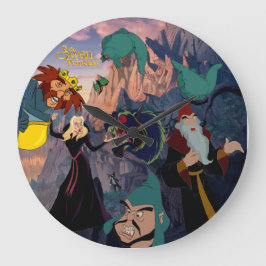 Relógio Grande Swan Princess Villain Wall Clock