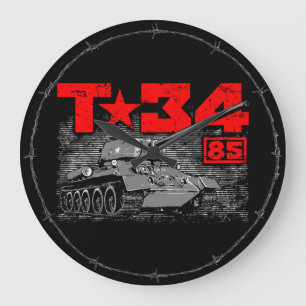 Relógio Grande T-34-85 Tanque médio soviético