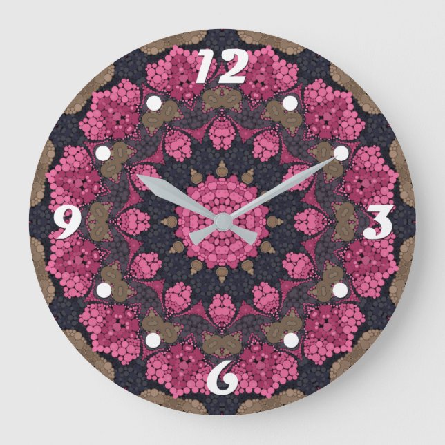 Relógio Grande tapete persa (Frente)