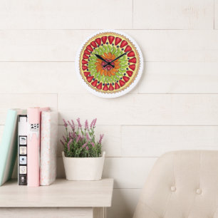 Relógio Grande Tarte aux Fruta Fruta Tart Pie Patologia Francesa