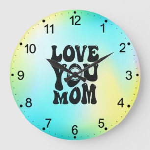 Relógio Grande Te Amo Mãe Dia de as mães-51727