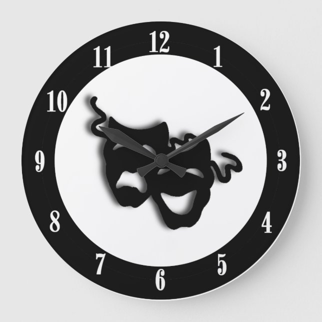 Relógio Grande Teatro original da comédia e da tragédia (Frente)