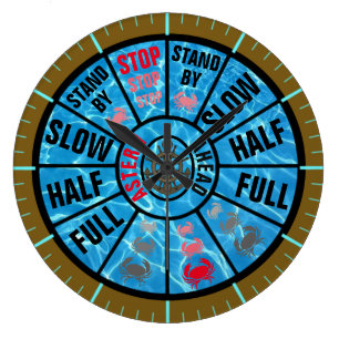 Relógio Grande Telégrafo Náutico para Navios Tradicional