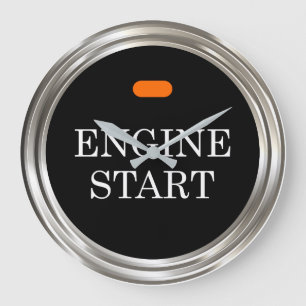 Relógio Grande Tema da Caverna do Homem legal