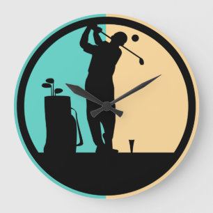 Relógio Grande Tema do Golf Moderno da Tendência