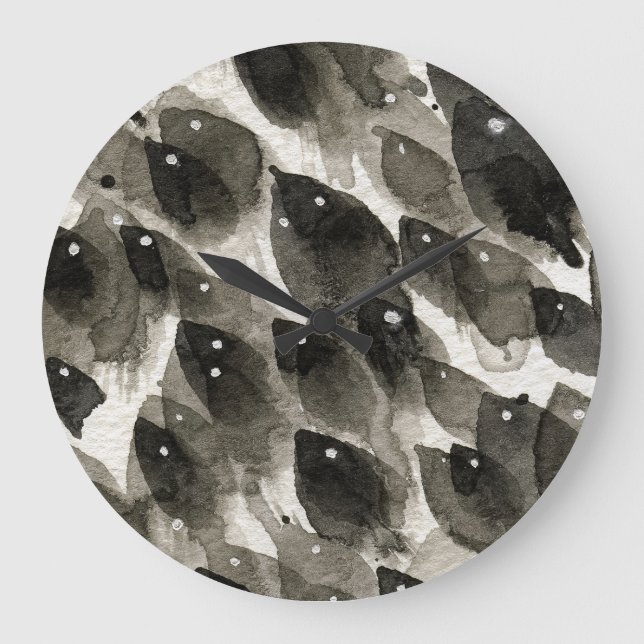 Relógio Grande Tempestade de Peixes (Frente)