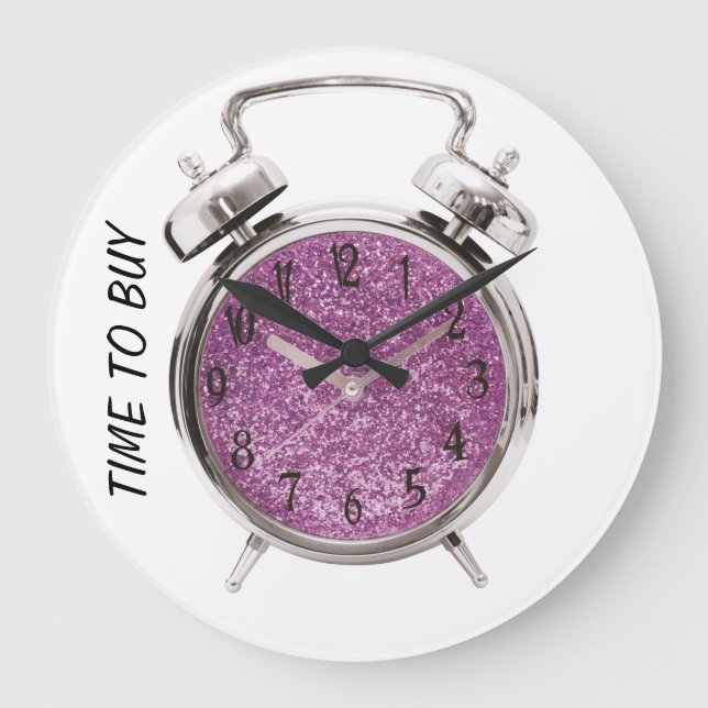 Relógio Grande tempo de comprar (Frente)