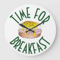 Tempo para ovos de café da manhã Cozinha Benedict