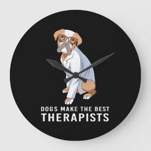 Relógio Grande Terapêutica De Psicologia Cão