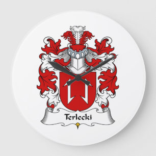 Relógio Grande Terlecki Family Crest
