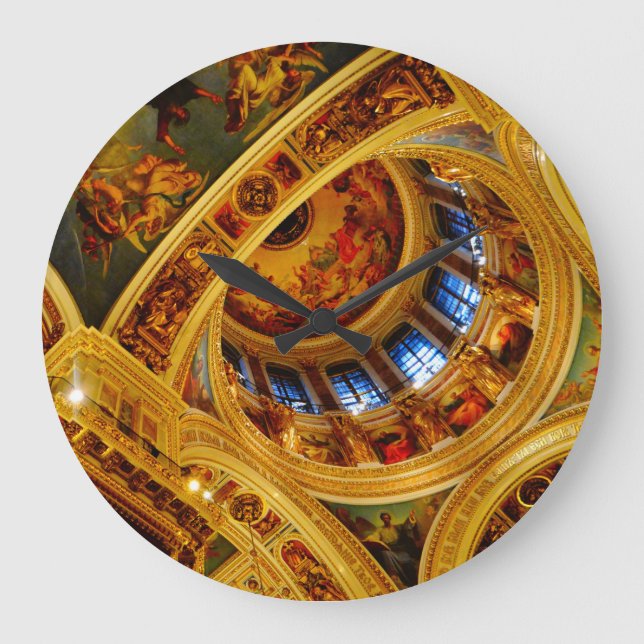 Relógio Grande Teto de catedral (Frente)