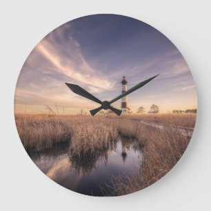 Relógio Grande The Bodie Island Lighthouse At Sunset