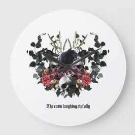 Relógio Grande The Crow Laughing Awfully