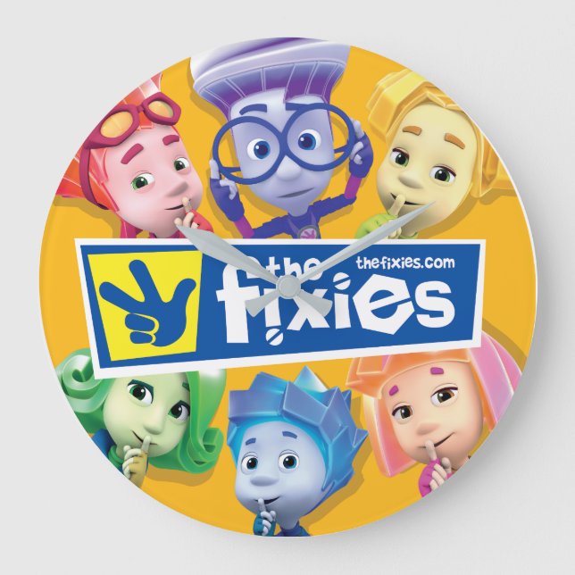 Relógio Grande The Fixies | Fixie Kids (Frente)