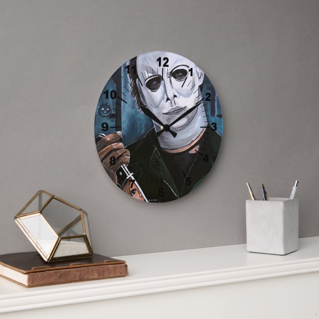 Relógio Grande The Shape Painting by Alfred Fox (Escritório)