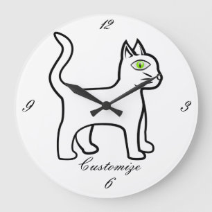 Relógio Grande Thunder_Cove de Gato Verde