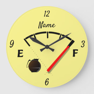 Relógio Grande Thunder_Cove do Cheio do Gage de Combustível do C