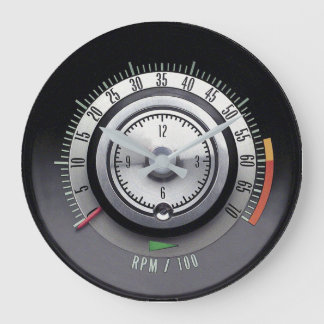 Relógio Grande Tic-Toc-Tach GM Chevy Wall Clock