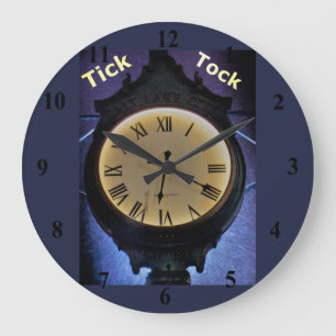 Relógio Grande Tock do tiquetaque