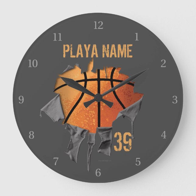 Relógio Grande Torn Basball (Frente)