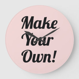 Relógio Grande Torne Sua Própria Impressão Personalizada