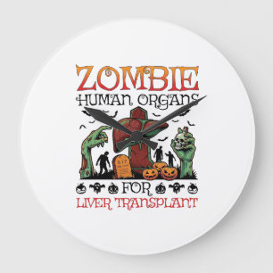Relógio Grande Transplante de Fígado de Órgãos Humanos Zumbi Hall