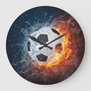 Relógio Grande Travesseiro de Arremesso de Bola de Futebol Americ