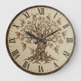 Relógio Grande Tree of Life Wall Clock
