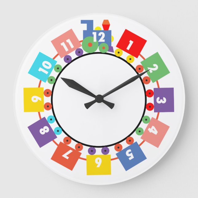 Relógio Grande Trem do brinquedo (Frente)