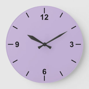 Relógio Grande Trend Color Molet Violet Large Wall Clock
