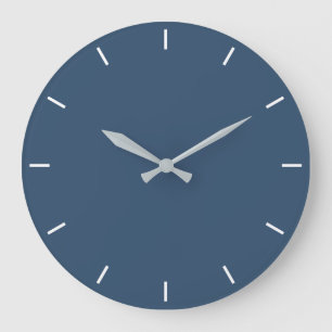 Relógio Grande Trend Color Serie Blue Grande Wall Clock