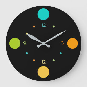 Relógio Grande Trendy Modern Decorator Wall Clocks