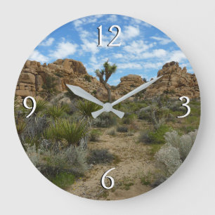 Relógio Grande Trilha de Barker Dam Loop no Parque Nacional de Jo