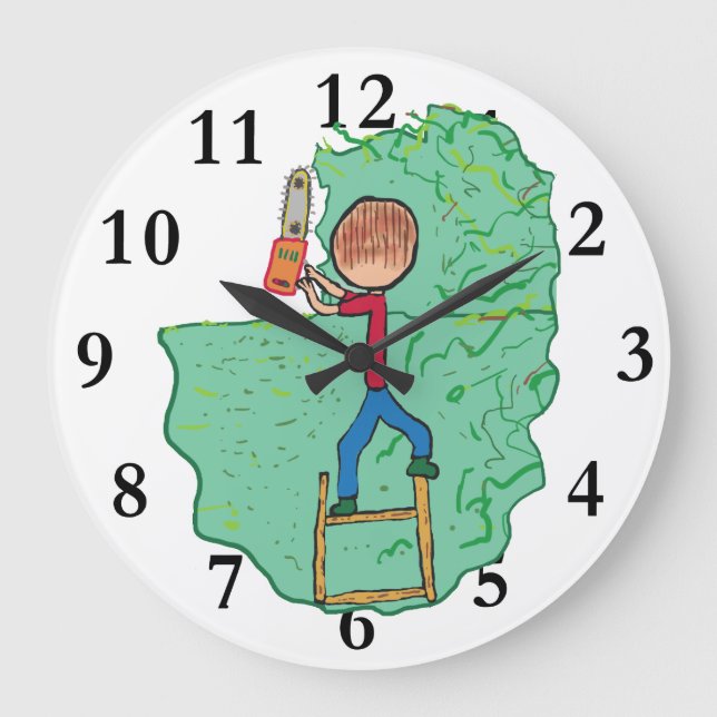 Relógio Grande Trimagem de Cobertura (Frente)